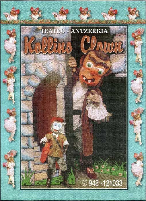 Kollins Clown cartel de obra teatral
